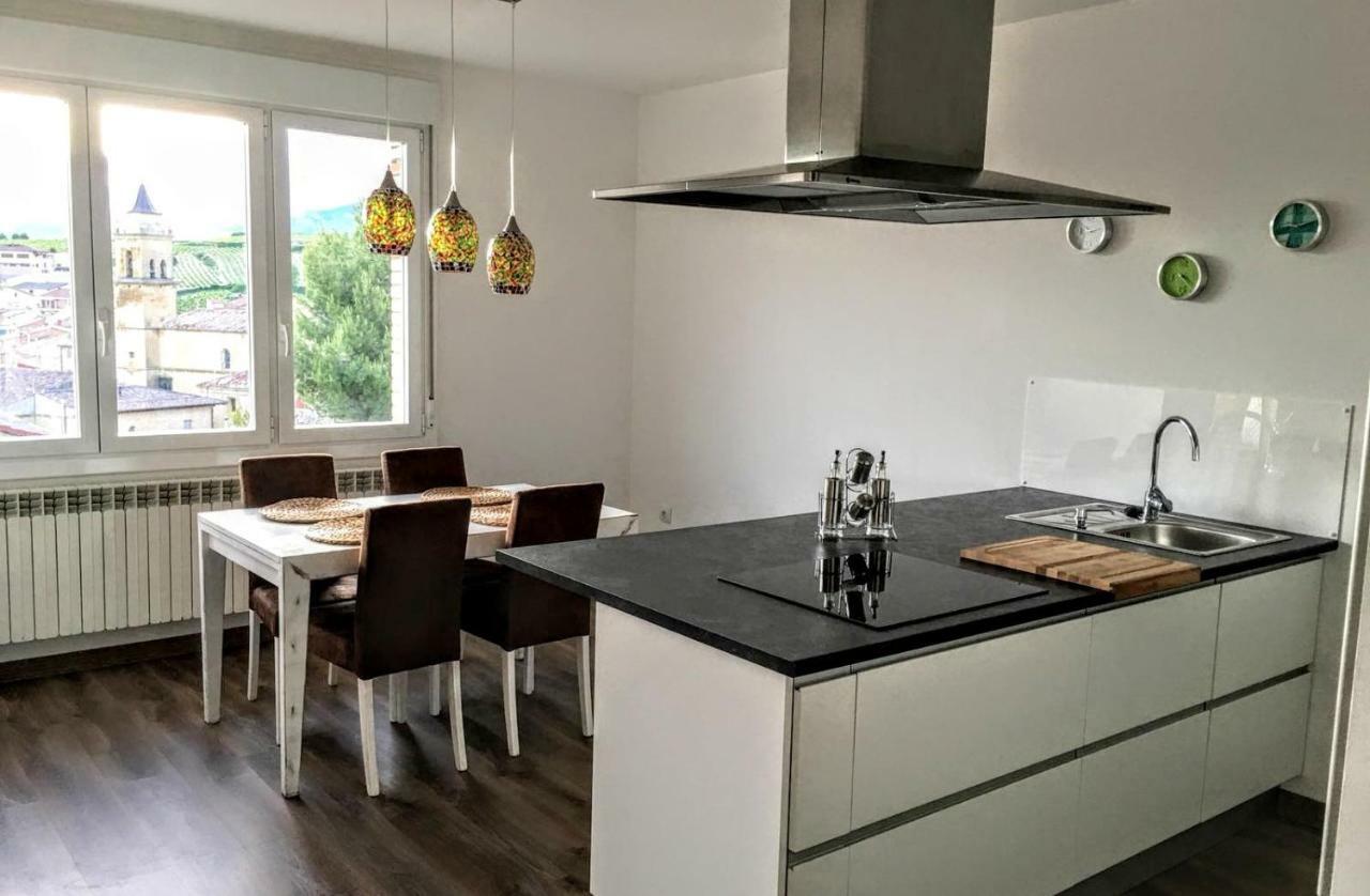 Apartamento Gaztainondoak Lanciego Kültér fotó